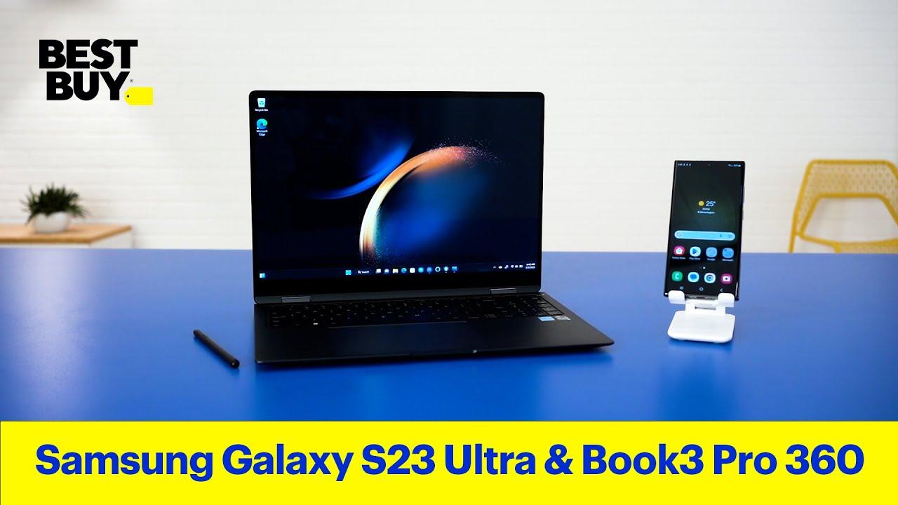 Samsung Galaxy S23 Ultra & Book3 Pro 360 – From Best Buy thumbnail