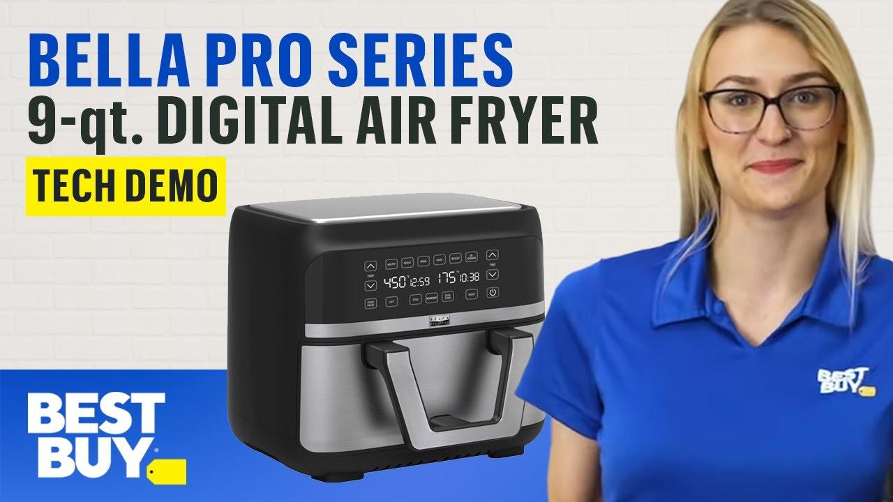 Bella Pro Series 9-qt. Digital Air Fryer - Tech Demo from Best Buy thumbnail