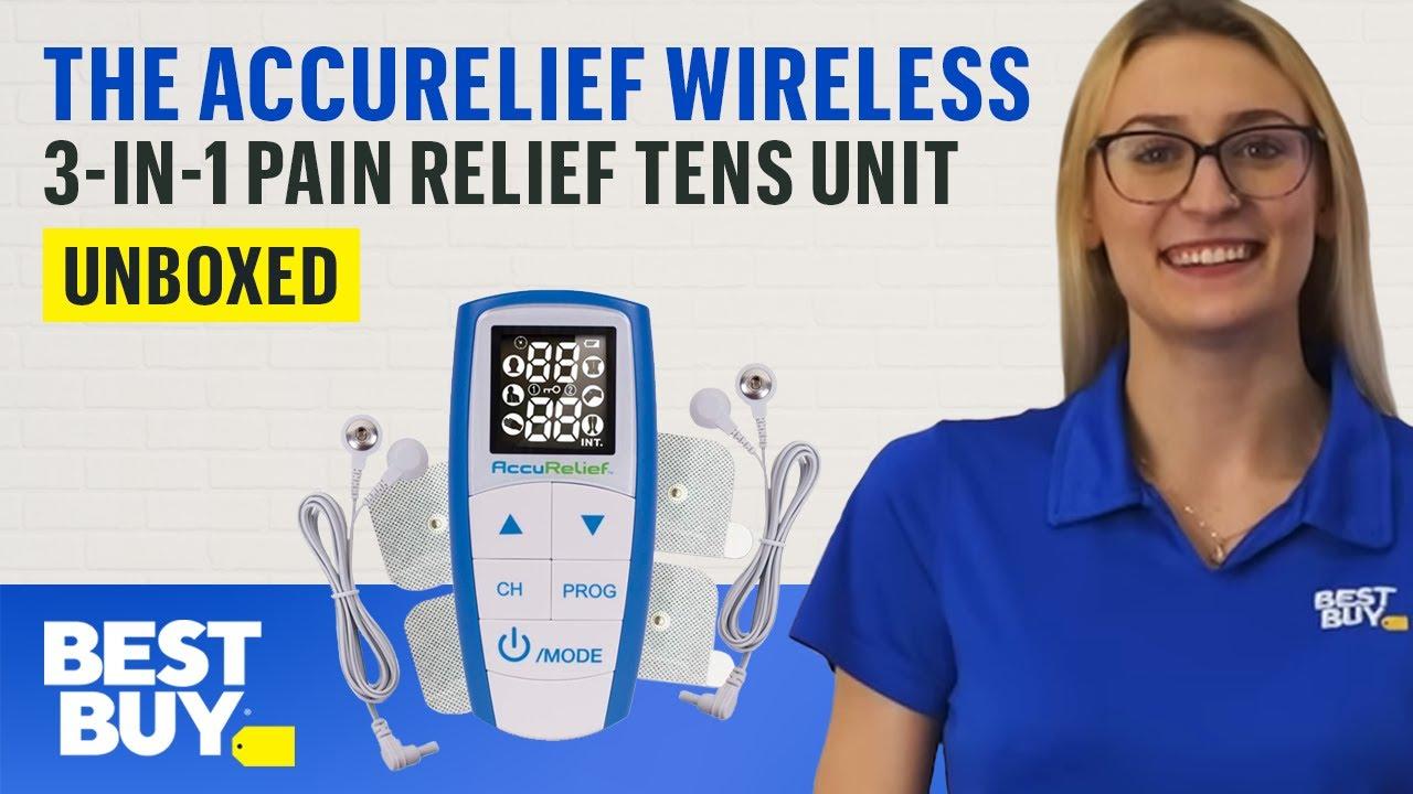 The AccuRelief Wireless 3-in-1 Pain Relief TENS Unit - Unboxed from Best Buy thumbnail