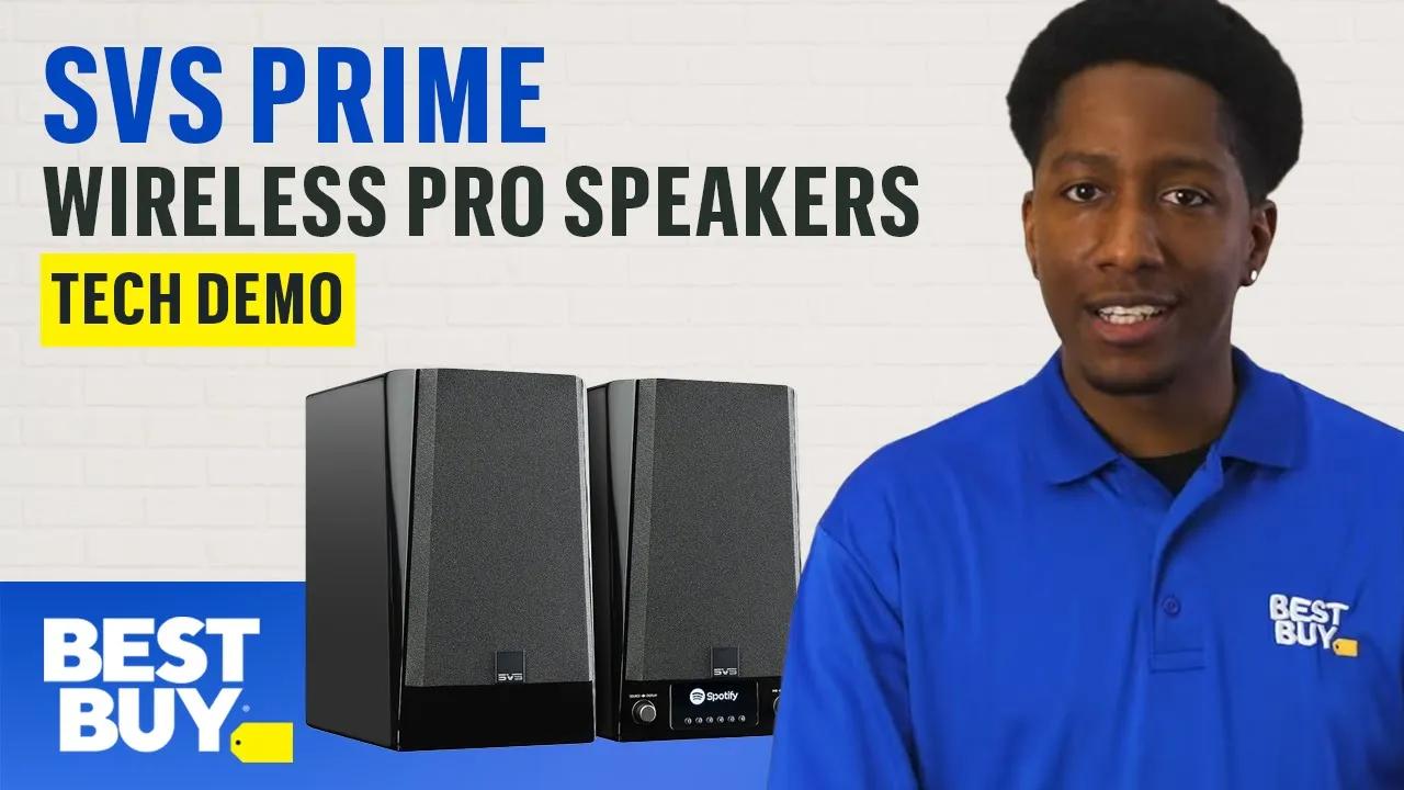 SVS Prime Wireless Pro Speakers - Tech Demo from Best Buy thumbnail