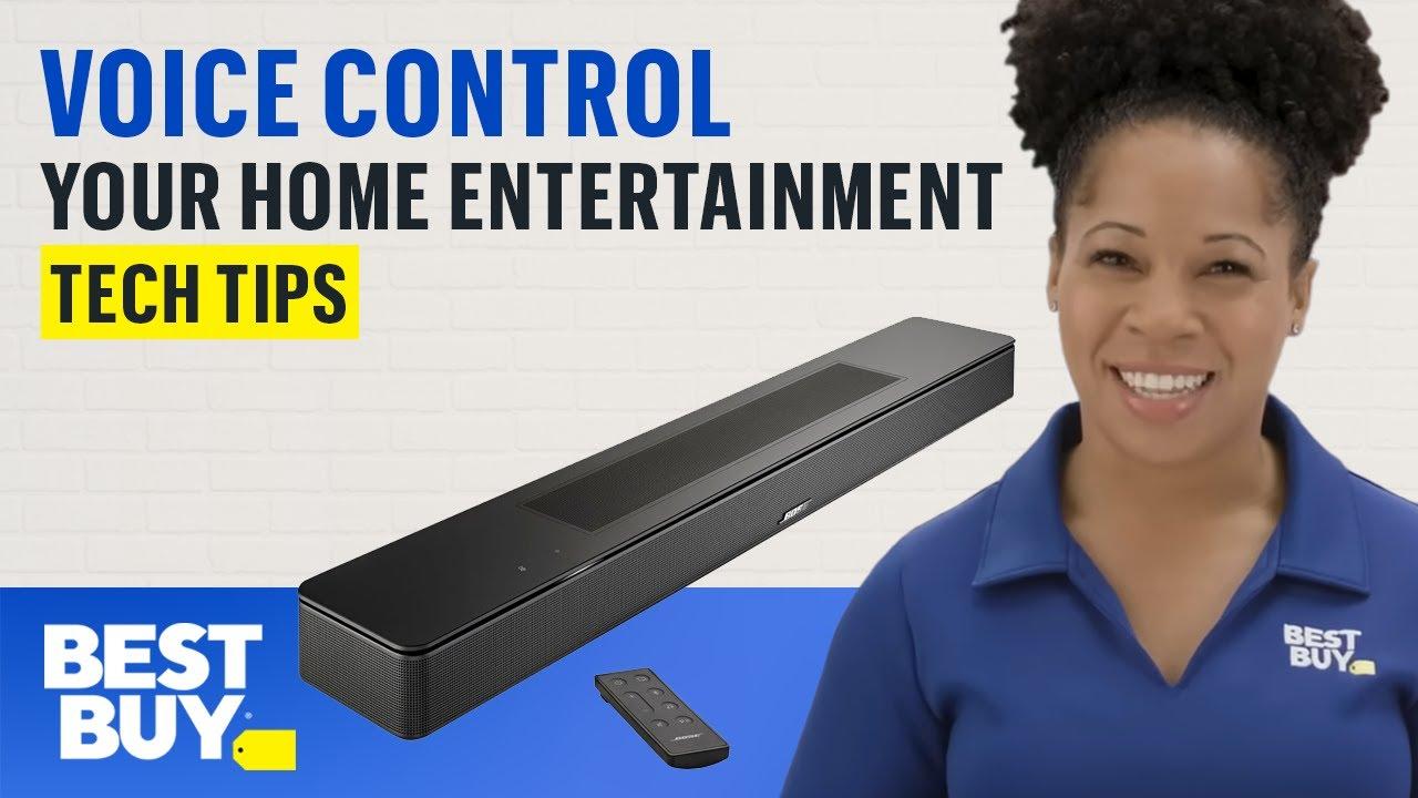 Voice Control Your Home Entertainment with the Bose Smart Soundbar 600 - Tech Tips from Best Buy thumbnail