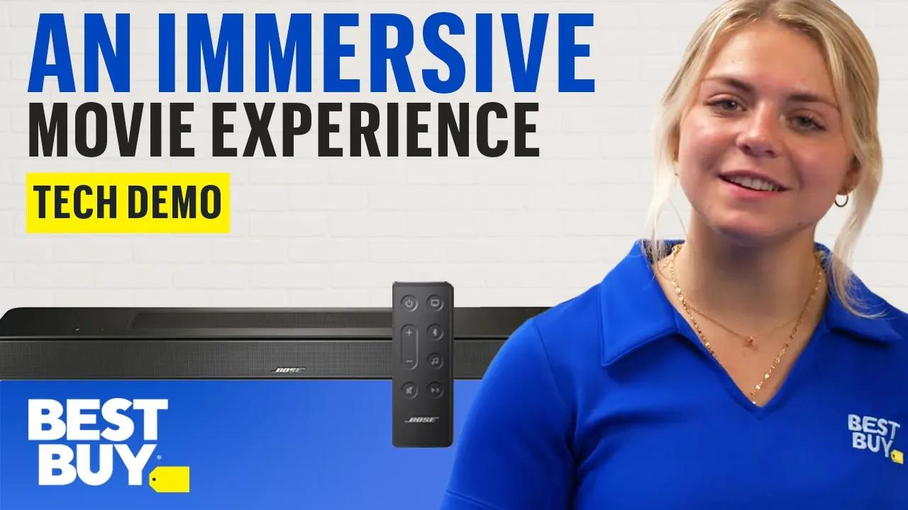 Next Level Surround Sound: Bose Smart Soundbar 900 - Tech Demo from Best Buy thumbnail