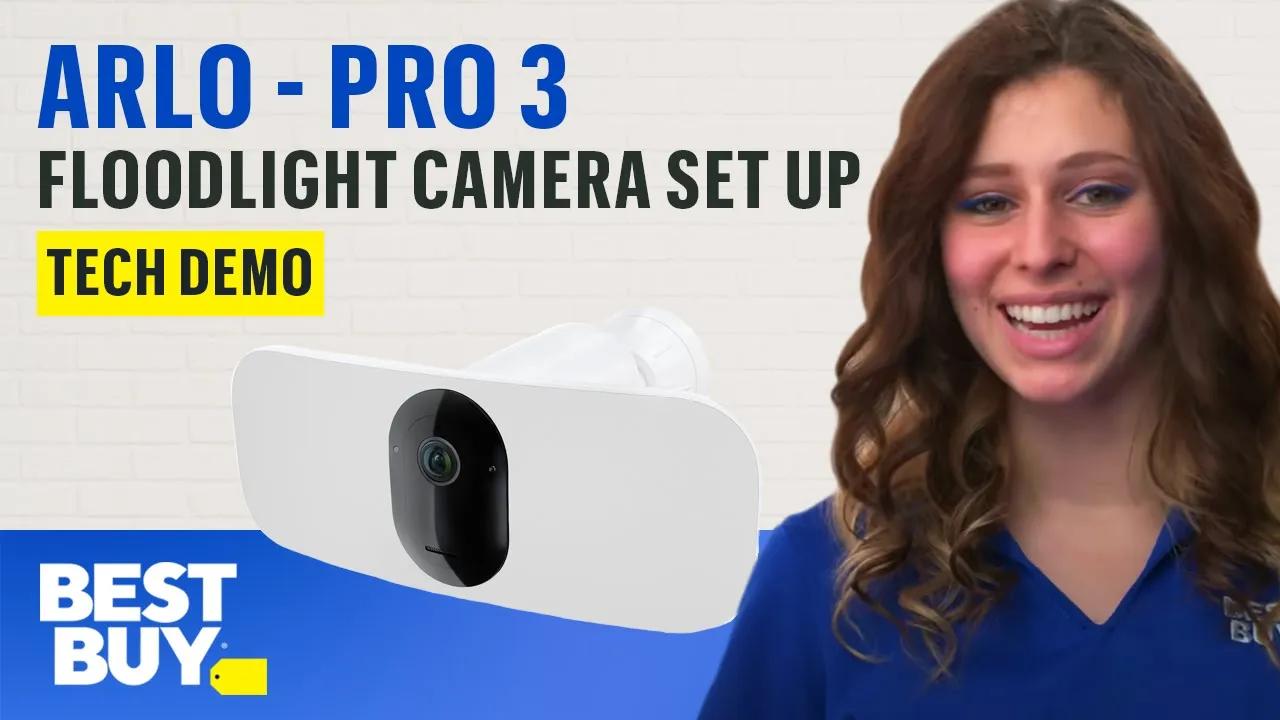 The Arlo Pro 3 Floodlight Camera - Tech Demo from Best Buy thumbnail