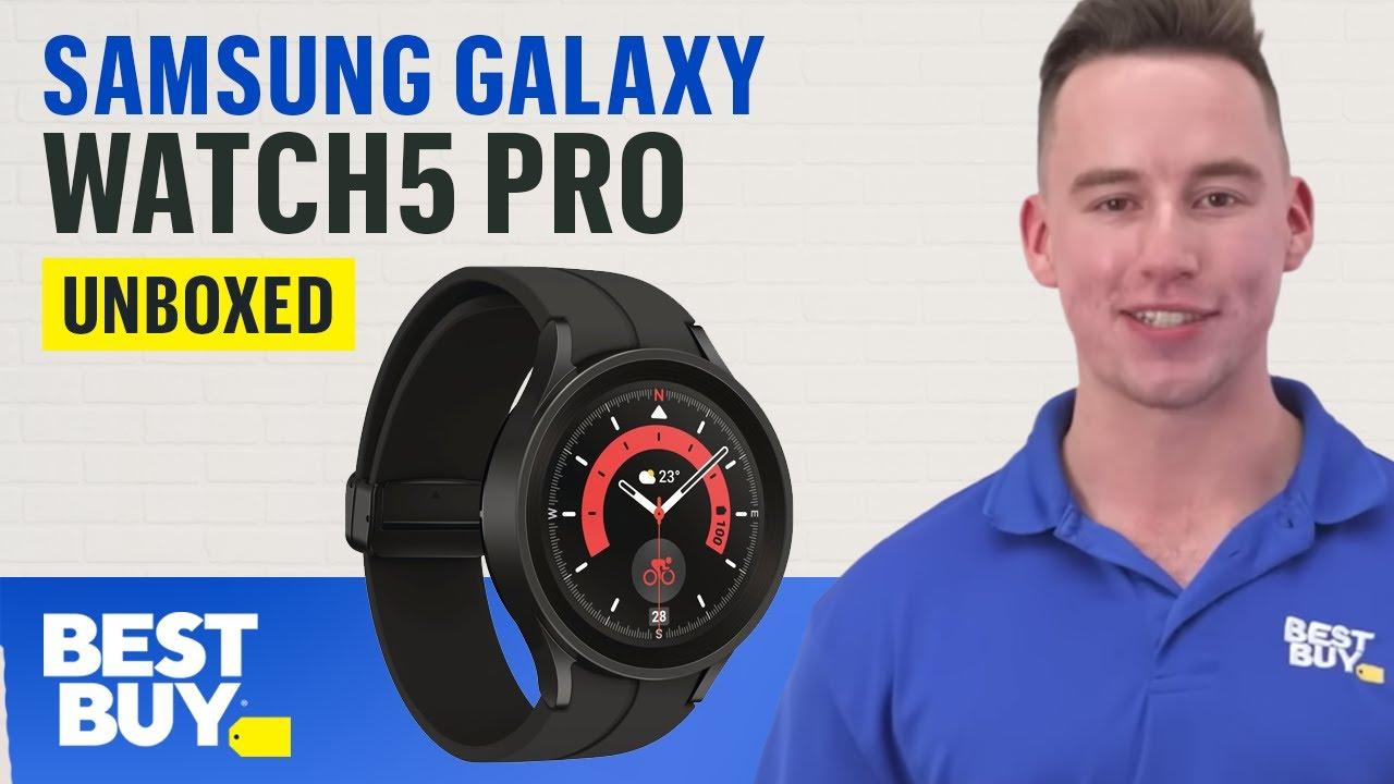 Samsung Galaxy Watch5 Pro - Unboxed from Best Buy thumbnail