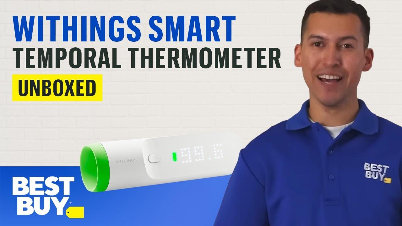 The Withings Smart Temporal Thermometer – Unboxed from Best Buy thumbnail