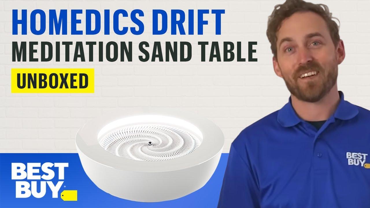 HoMedics drift Meditation Sand Table - Unboxed from Best Buy thumbnail