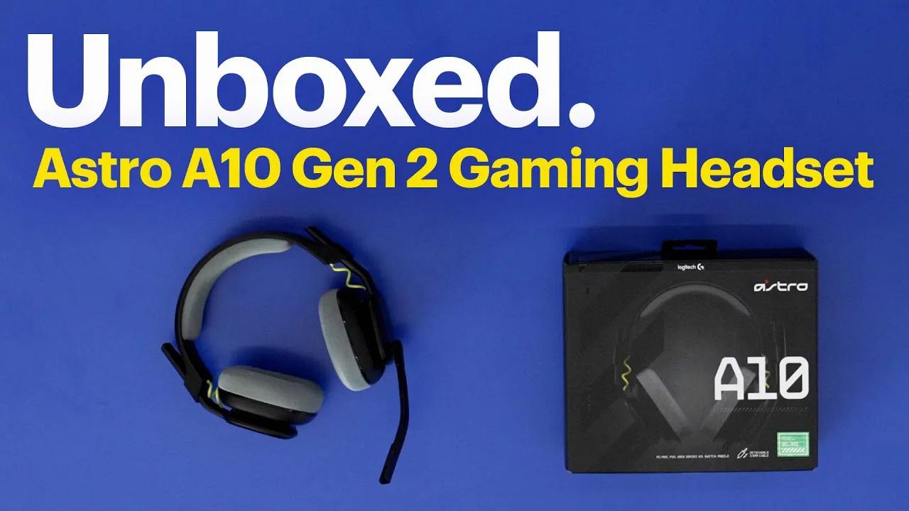 Unboxed: Astro A10 Gen 2 Gaming Headset thumbnail