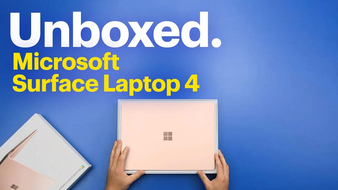 Unboxed: Microsoft Surface Laptop 4 thumbnail