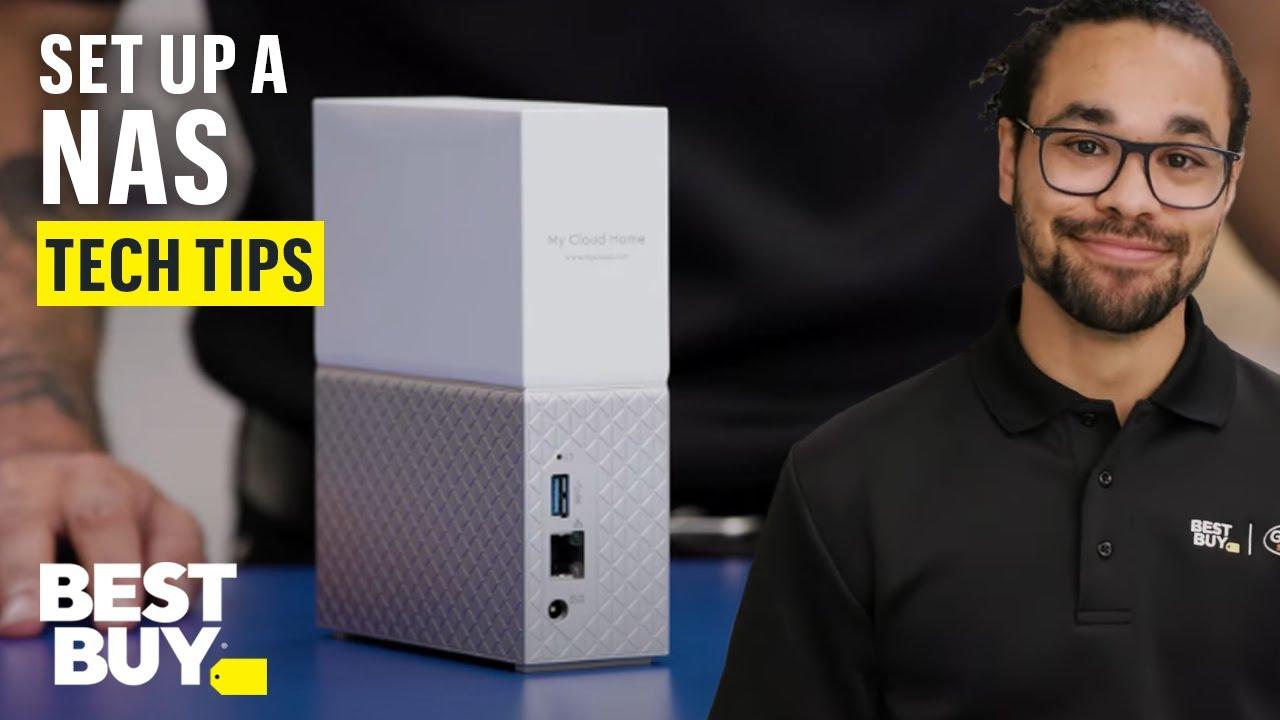 How to Set Up a Network-Attached Storage Device - Tech Tips from Best Buy thumbnail