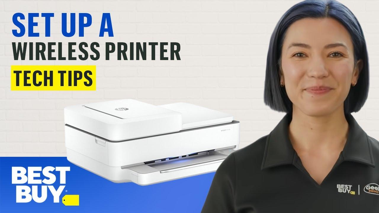 Setting Up a Wireless Printer - Tech Tips from Best Buy thumbnail