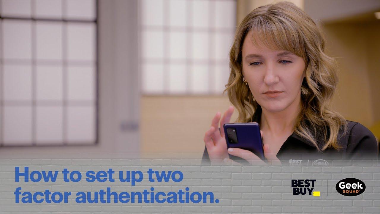 Tech Tips: How to set up two-factor authentication. thumbnail