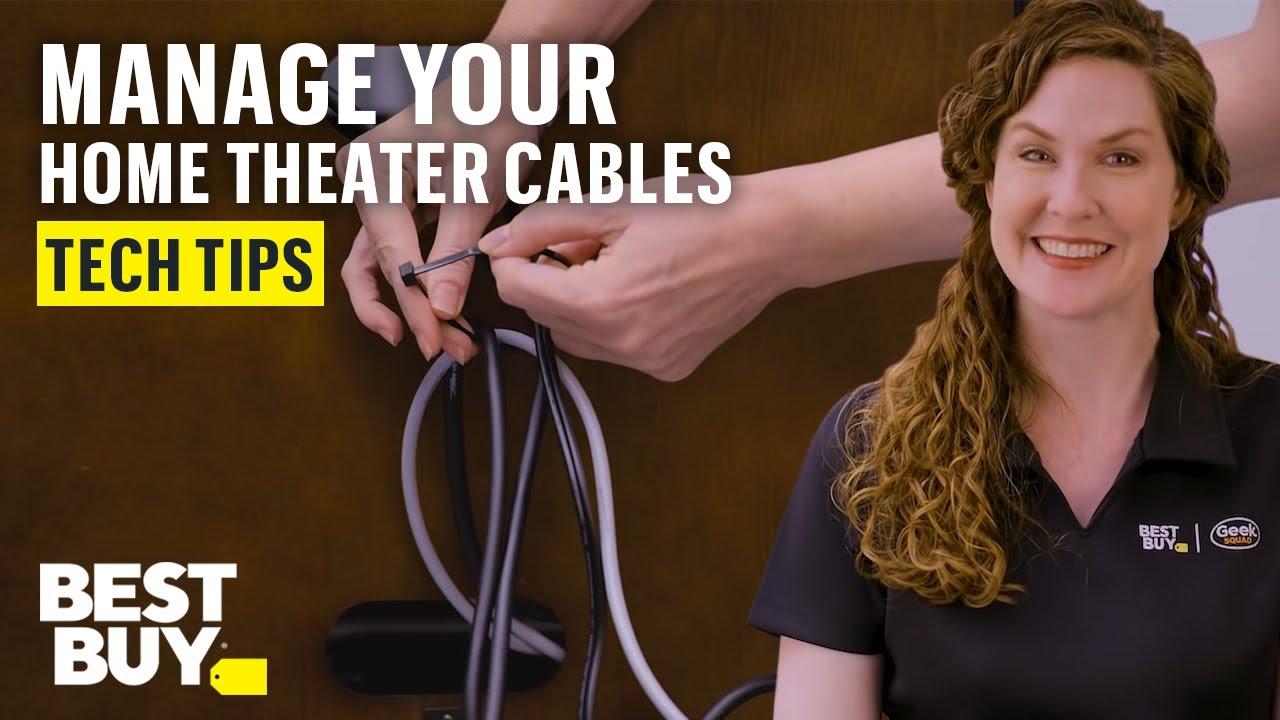 Managing Your Home Theater Cables - Tech Tips from Best Buy thumbnail