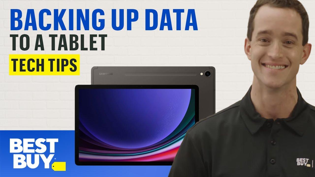 Backing Up Data to a Tablet - Tech Tips from Best Buy thumbnail