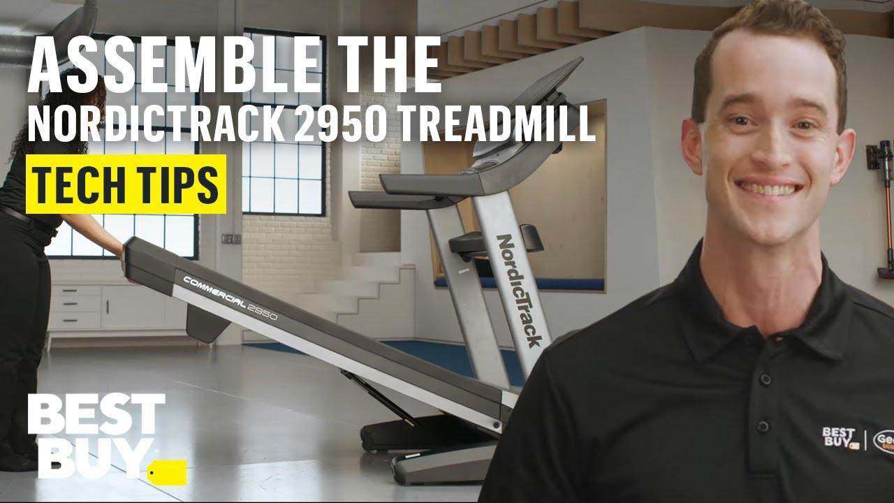 Assembling Your NordicTrack 2950 Treadmill - Tech Tips from Best Buy thumbnail