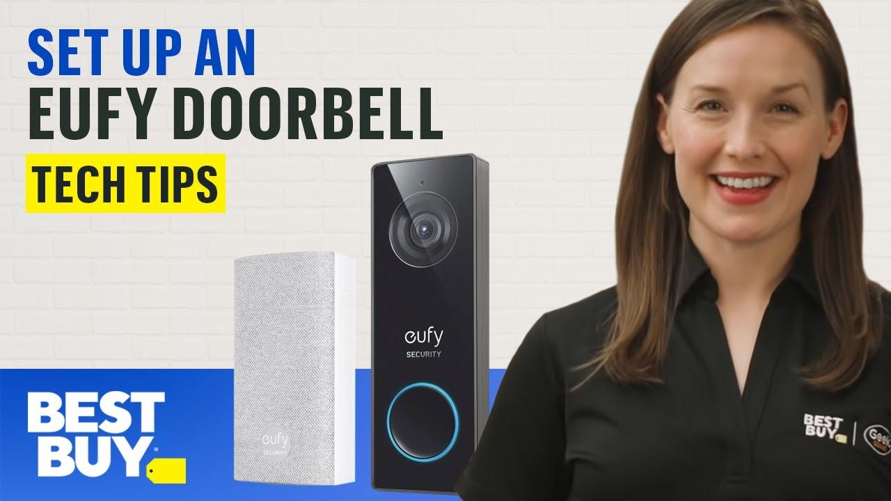 How to Set Up an eufy Doorbell - Tech Tips from Best Buy thumbnail