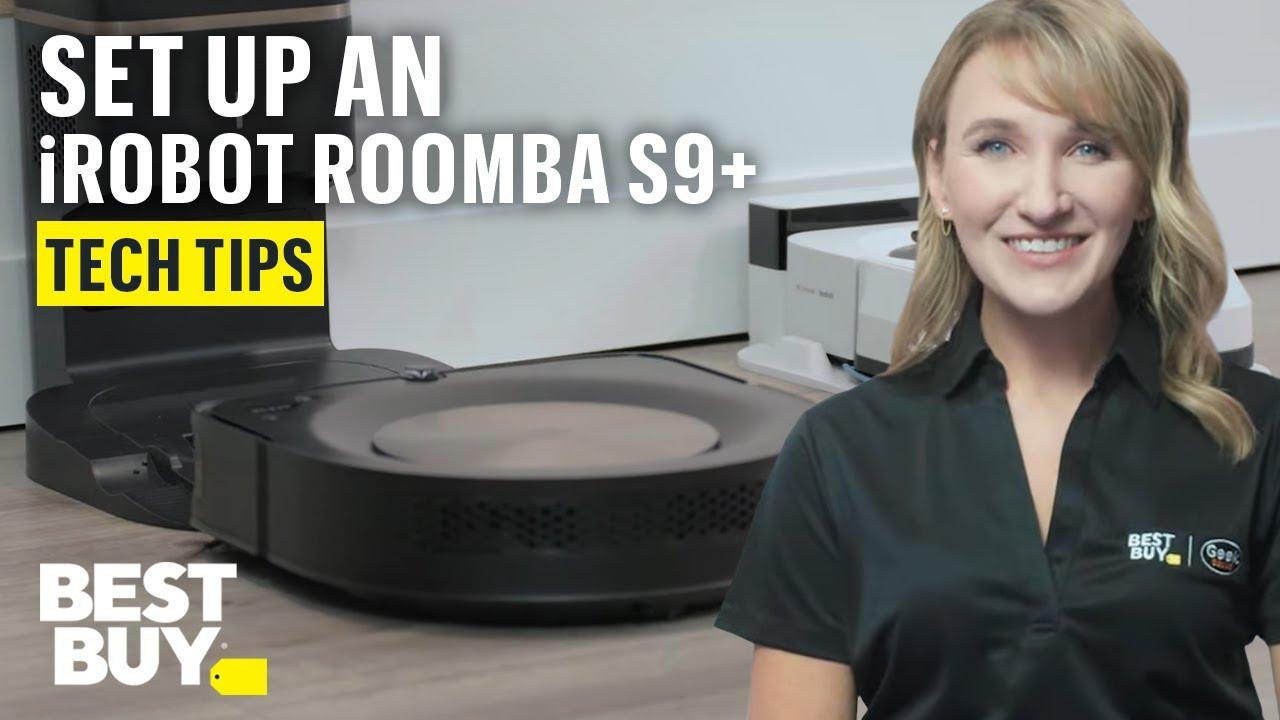 iRobot Roomba s9+ Setup Guide - Tech Tips from Best Buy thumbnail