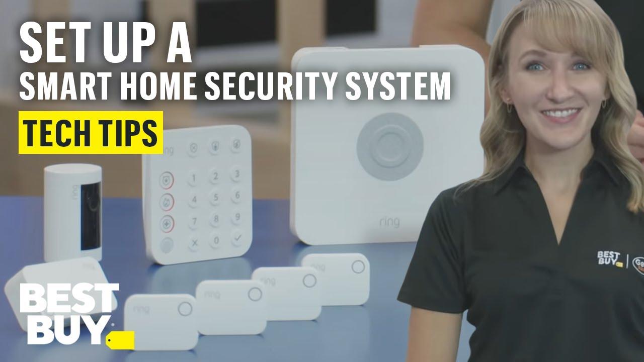 Tech Tips: How to set up a home security system. thumbnail