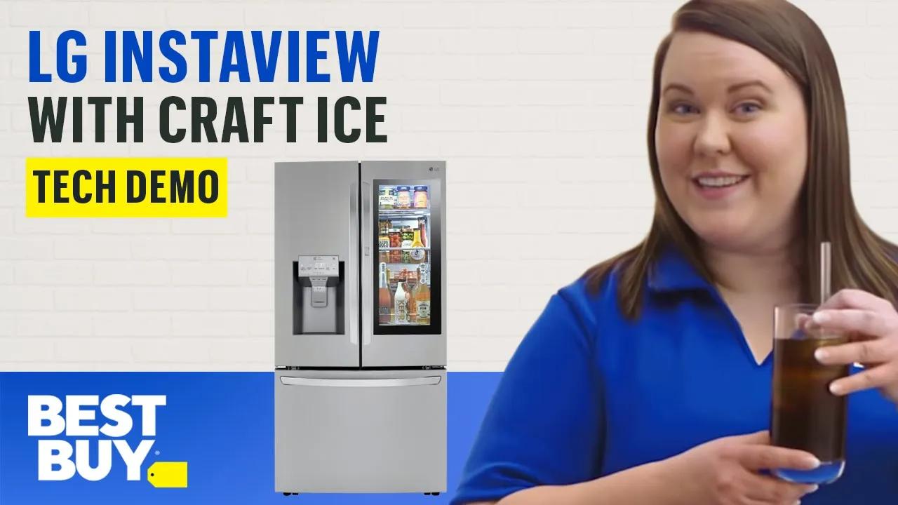 LG InstaView Refrigerator with Craft Ice - Tech Demo from Best Buy thumbnail