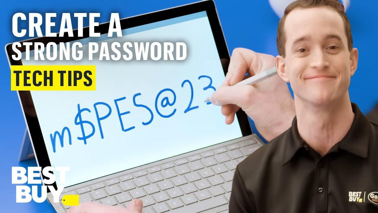 How To Create Strong and Memorable Passwords - Tech Tips from Best Buy thumbnail