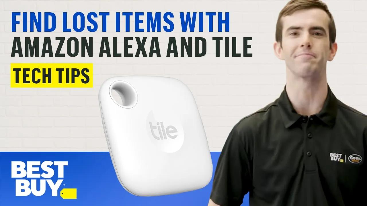 Finding Lost Items with Amazon Alexa and Tile - Tech Tips from Best Buy thumbnail