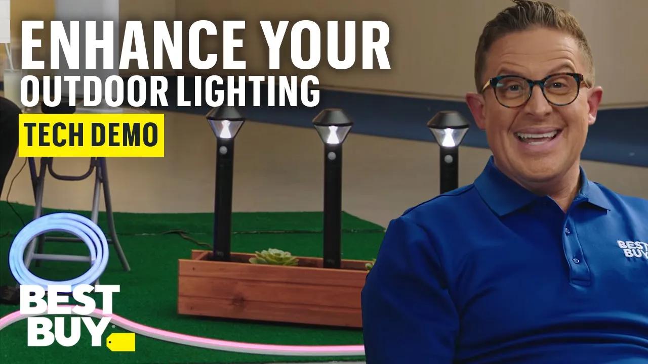 Enhancing Your Outdoor Lighting – Tech Demo from Best Buy thumbnail