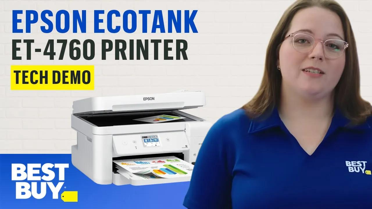 In The Lab: The Epson EcoTank ET-4760 Printer. thumbnail