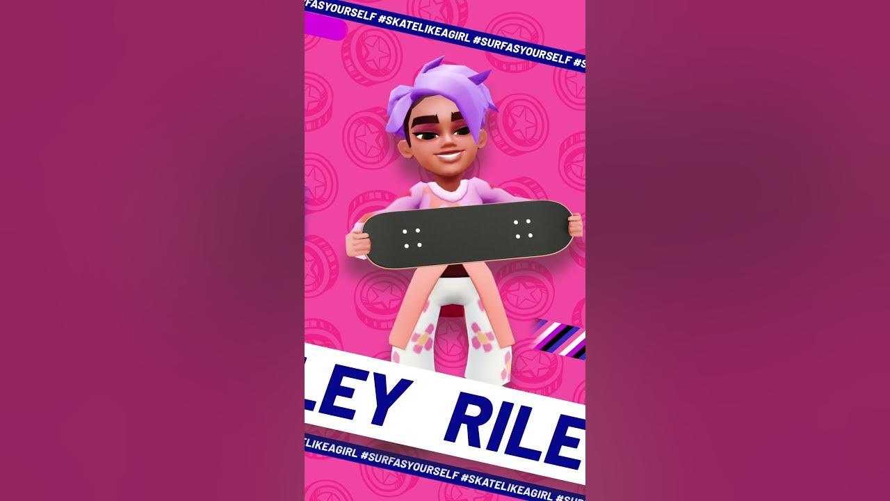 Choose your Surfer - Riley #skatelikeagirl  #surfasyourself #subwaysurfers thumbnail