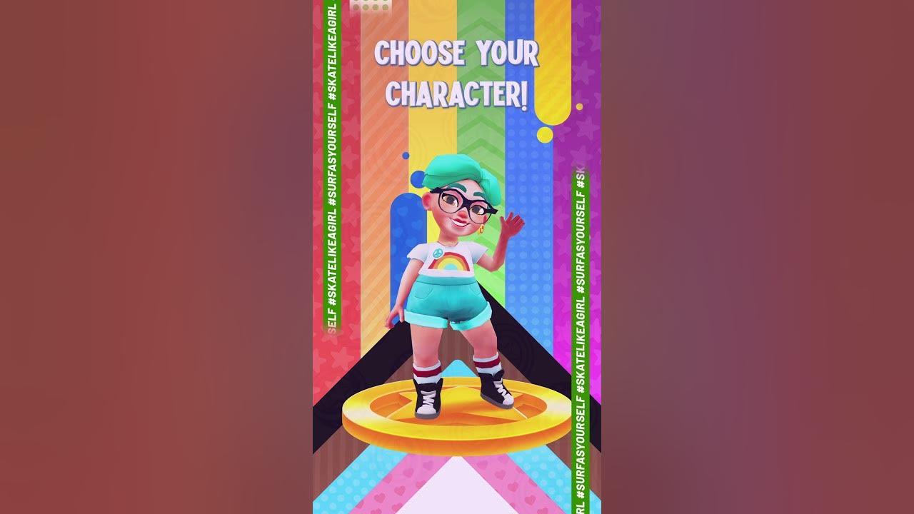 Choose your Surfer - Rain #subwaysurfers #SkateLikeAGirl #SurfAsYourself thumbnail