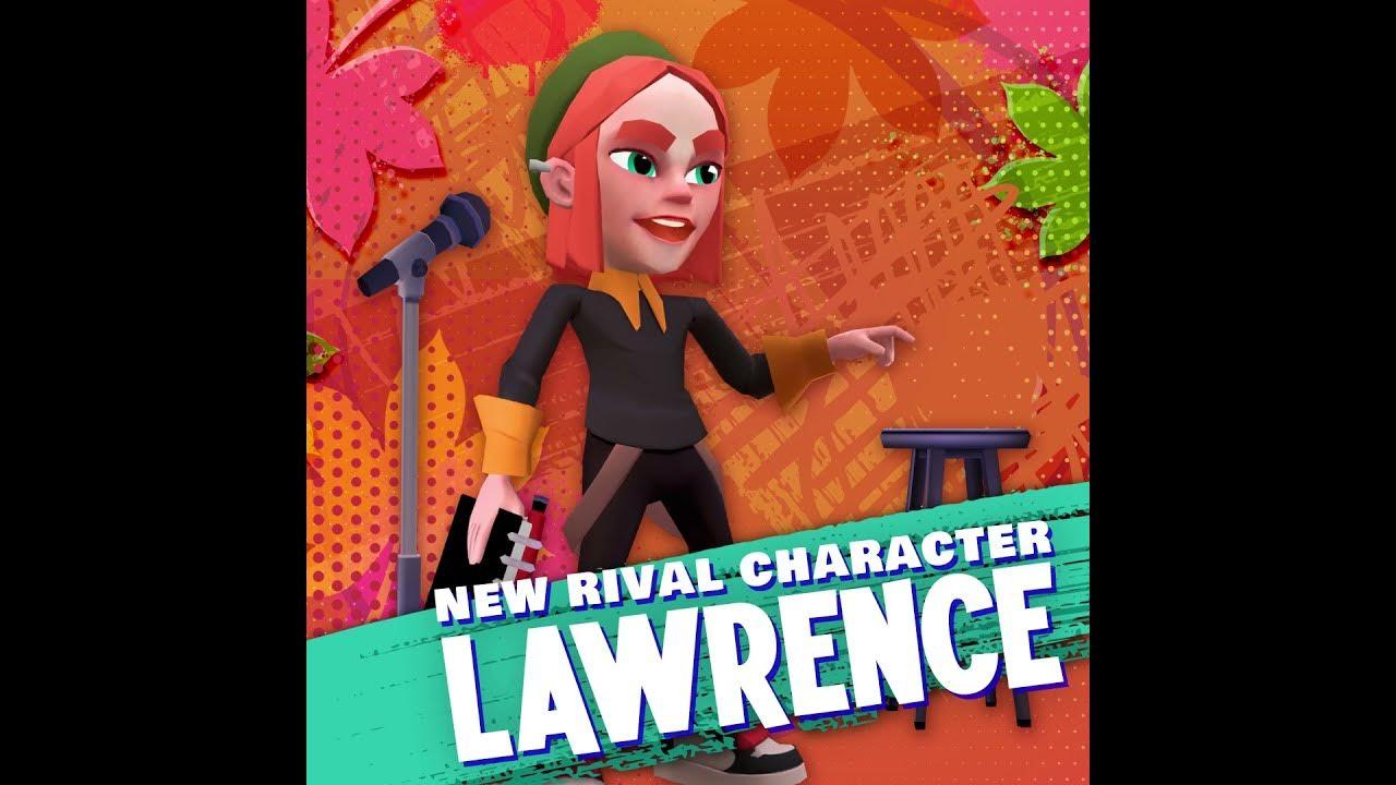 Have you unlocked Lawrence yet? #subwaysurfers thumbnail