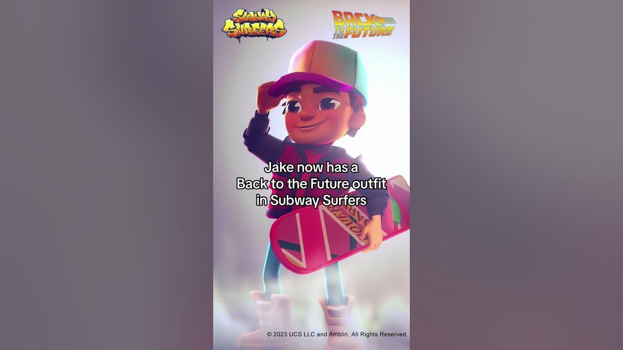 Jake has a new Future McFly Outfit in game now #subwaysurfers #backtothefuture thumbnail