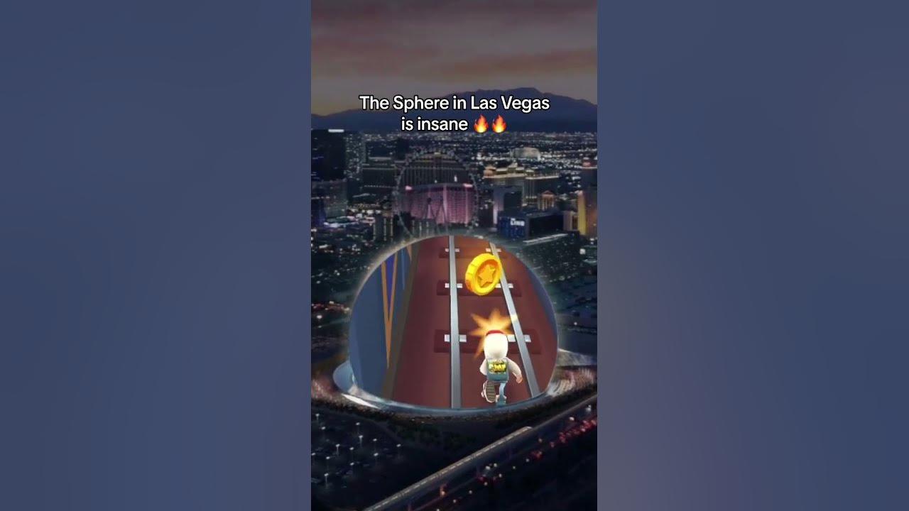 Subway Surfers on the Las Vegas Sphere? #subwaysurfers #subwaystudio thumbnail