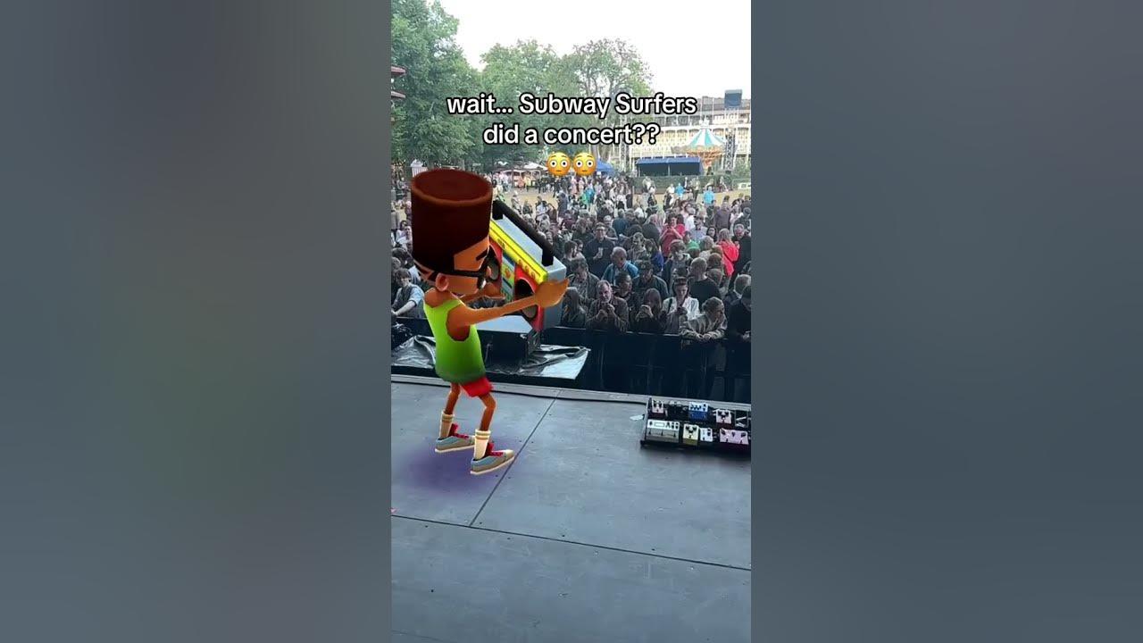 Subway Surfers did a concert??? #subwaysurfers #subwaystudio thumbnail