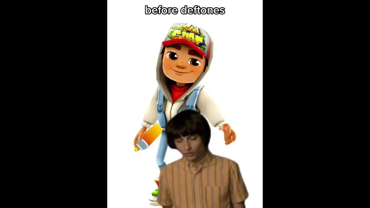 before and after deftones #subwaysurfers thumbnail