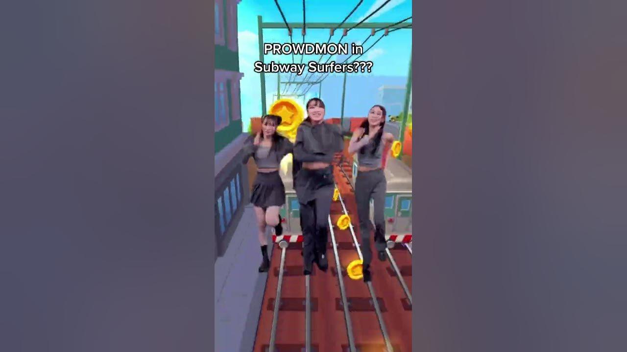 PROWDMON and Subway Surfers?? #subwaysurfers #prowdmon thumbnail