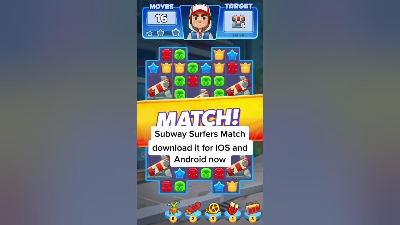 Subway Surfers Match is out now! #shorts thumbnail