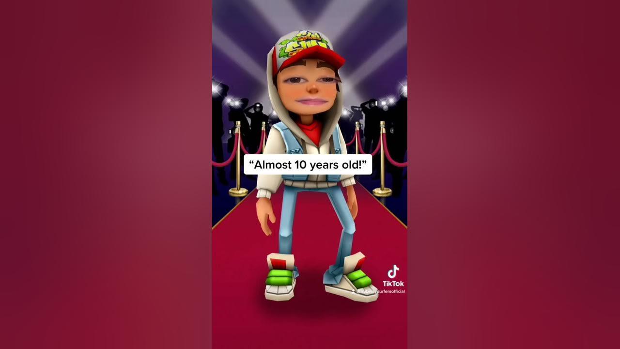 How old is Subway Surfers actually? 👴​ #shorts thumbnail