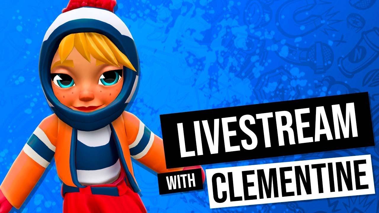 🔴 Subway Surfing In Iceland! Ft. Clementine I Subway Surfers Gameplay Livestream thumbnail