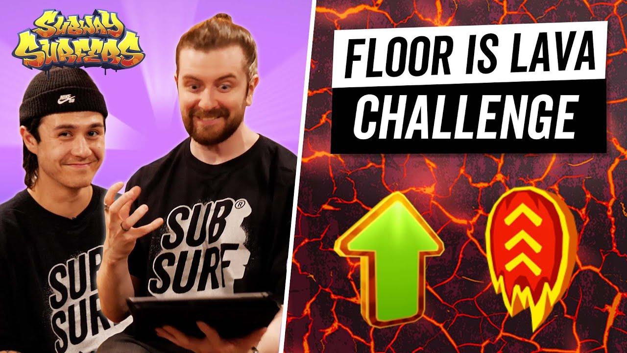 Subway Surfers Floor Is Lava Challenge Is Too Hard! 😭 thumbnail