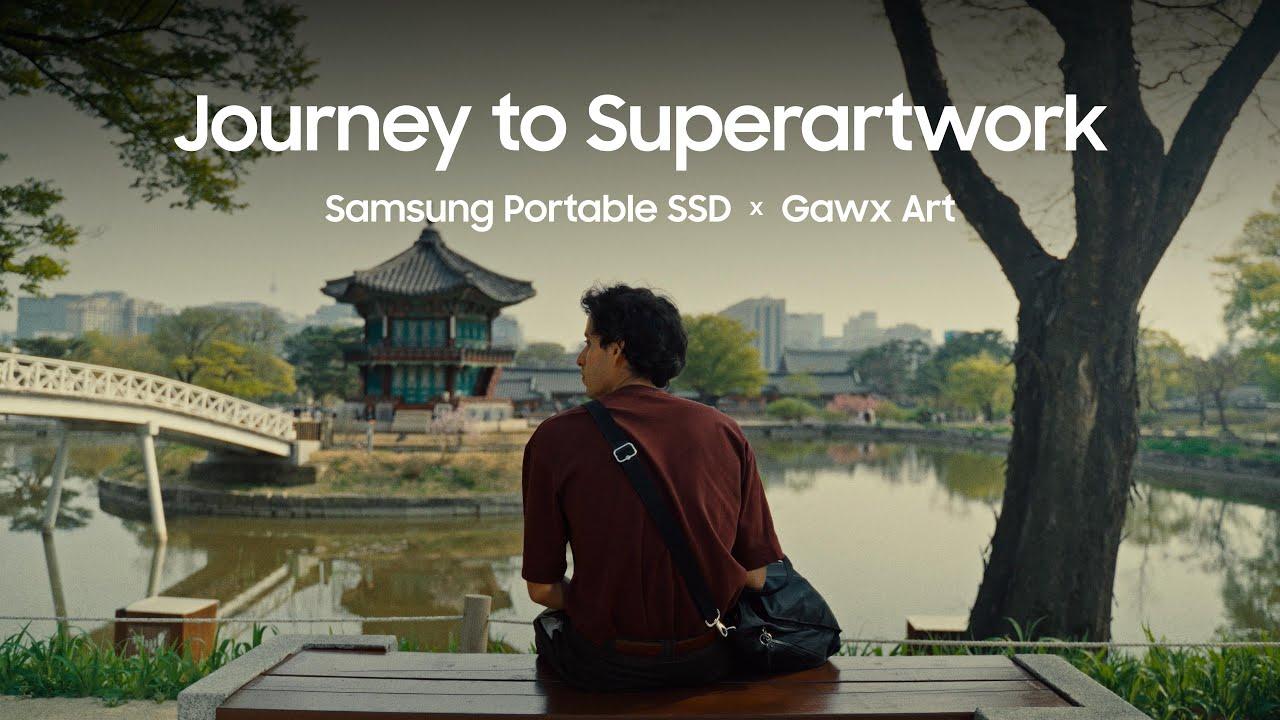 Gawx Art's epic journey to Korea: Creating the Superartwork with Samsung Portable SSD thumbnail