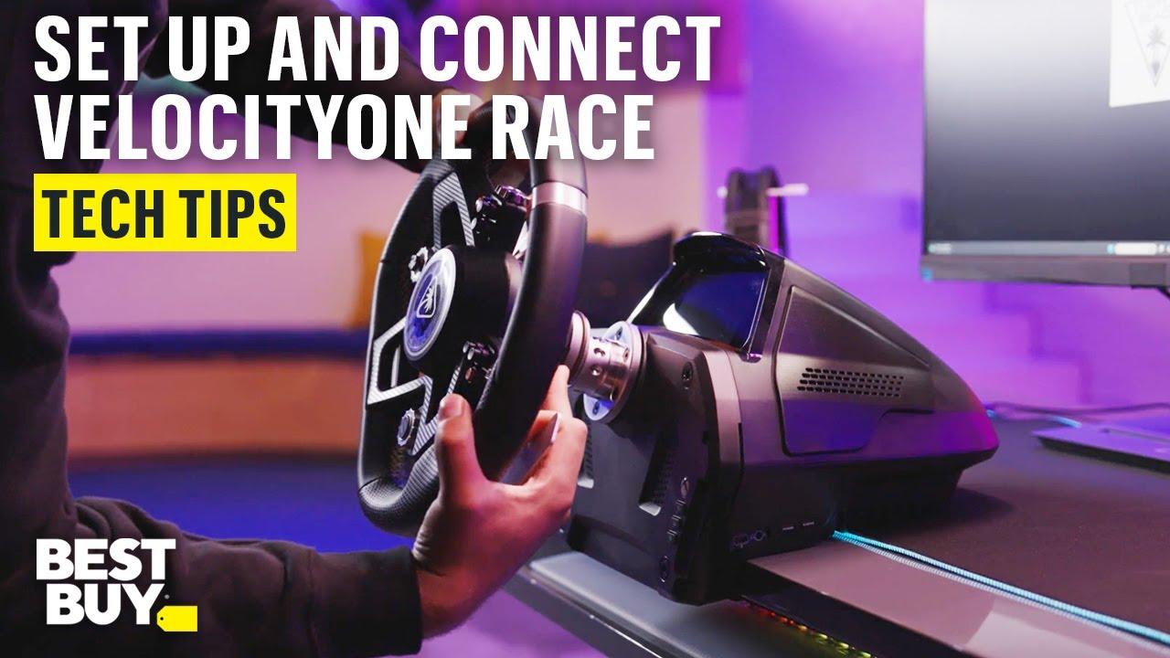 Set Up and Connect Turtle Beach VelocityOne Race Wheel and Pedal System – Tech Tips from Best Buy thumbnail