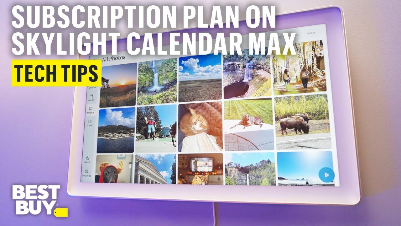 Skylight Plus Plan for Skylight Calendar Max Touchscreen Smart Calendar – Tech Tips from Best Buy thumbnail