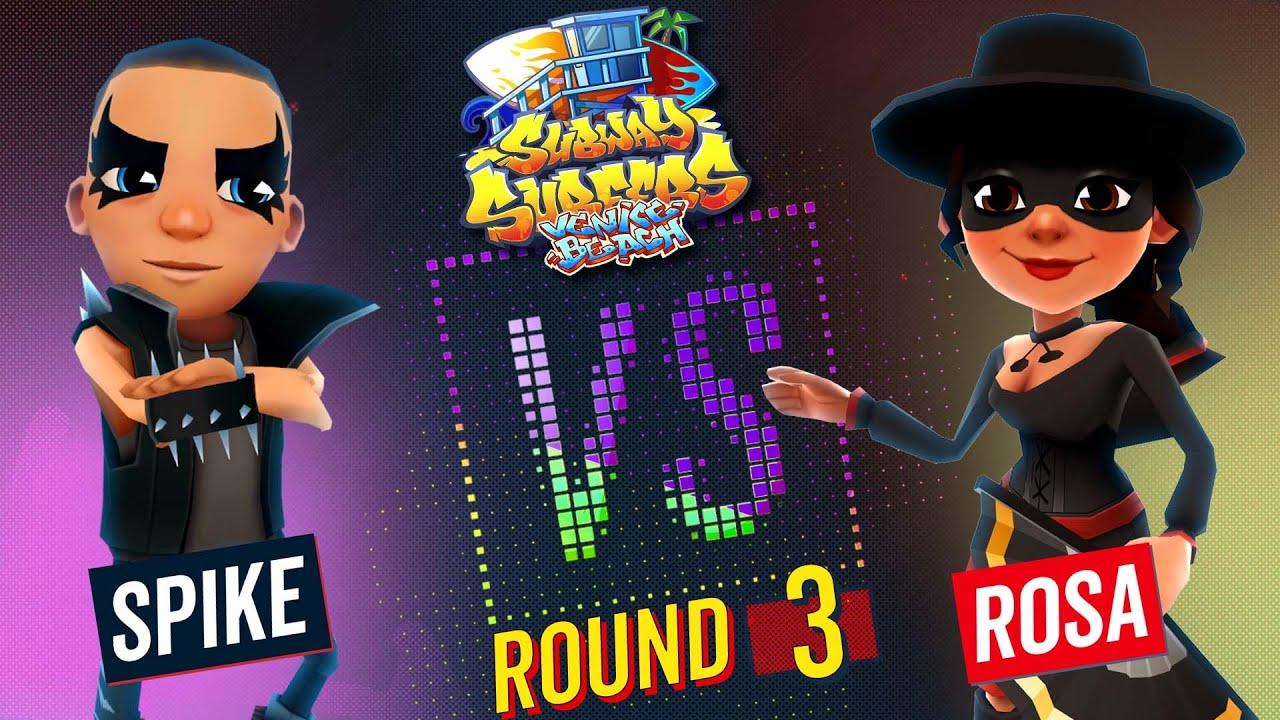 Subway Surfers Versus | Spike VS Rosa | Venice Beach - Round 3 | SYBO TV thumbnail