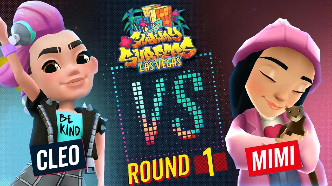 Subway Surfers Versus | Cleo VS Mimi | Las Vegas - Round 1 | SYBO TV thumbnail