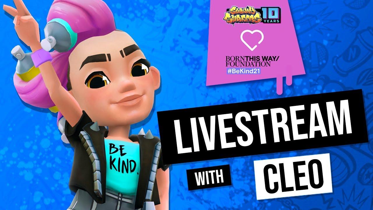 🔴 Be Kind!! ❤️❤️❤️ ft. Cleo I Subway Surfers Gameplay Livestream thumbnail