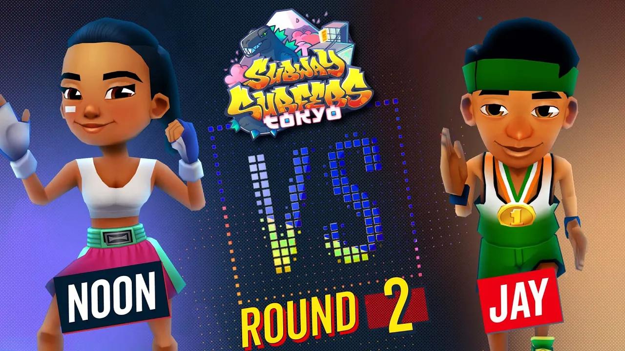 Subway Surfers Versus | Noon VS Jay | Tokyo - Round 2 | SYBO TV thumbnail