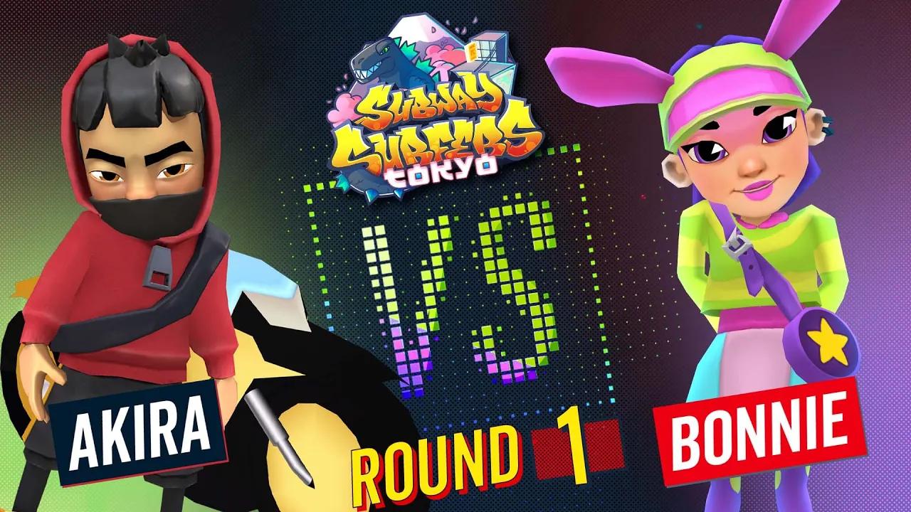 Subway Surfers Versus | Akira VS Bonnie | Tokyo - Round 1 | SYBO TV thumbnail