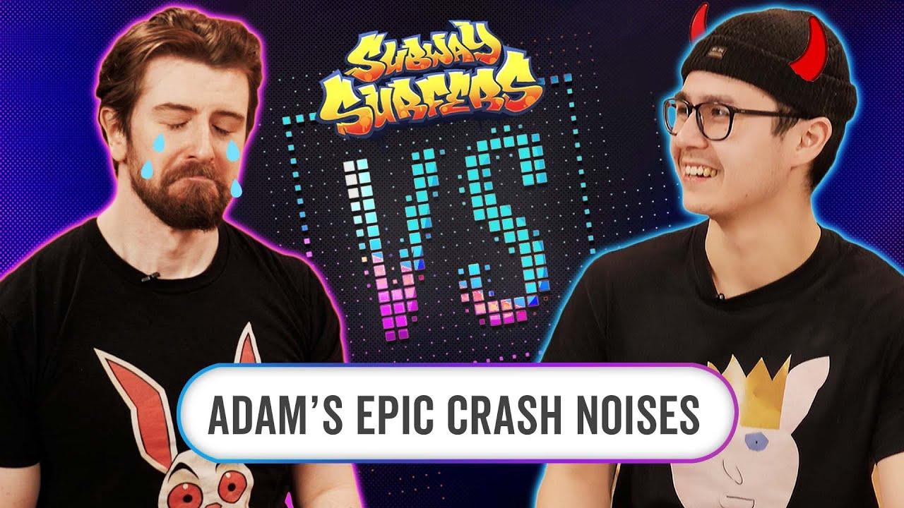 Subway Surfers Versus | Adam's Epic Crash Noises | SYBO TV thumbnail