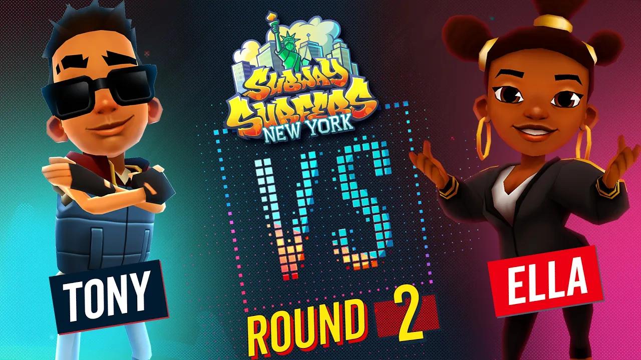 Subway Surfers Versus | Tony VS Ella | New York - Round 2 | SYBO TV thumbnail