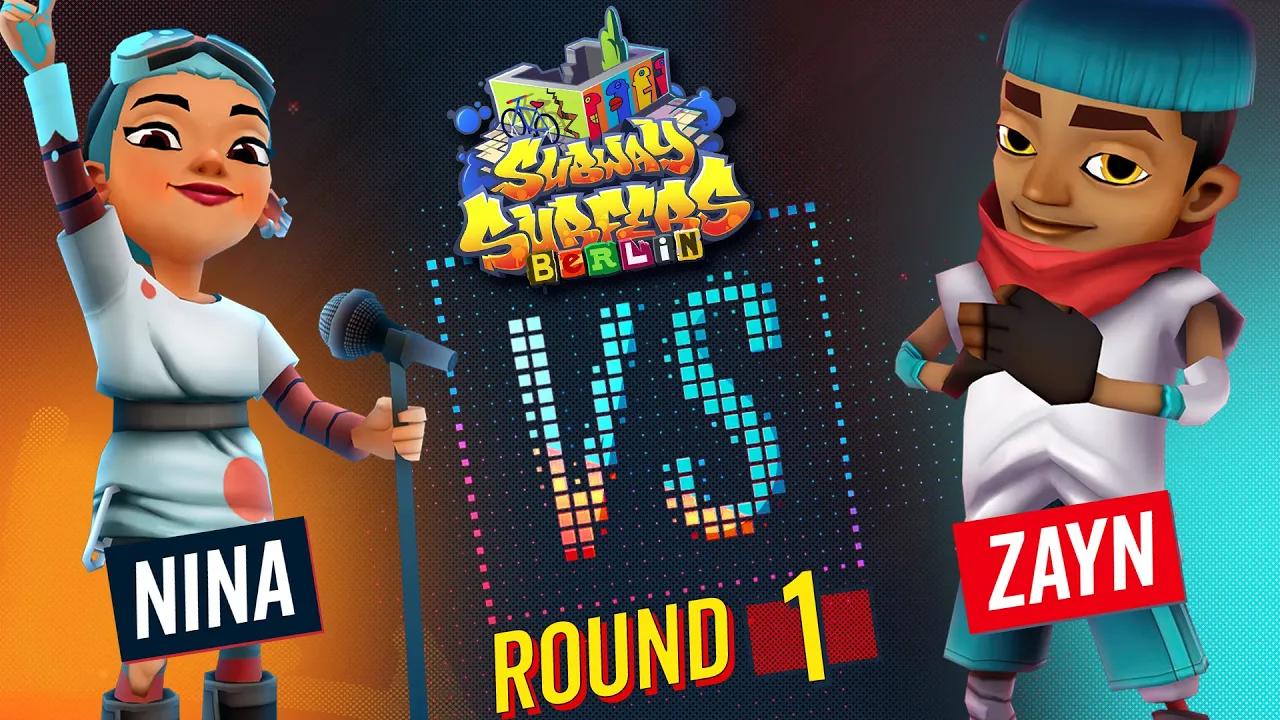 Subway Surfers Versus | Nina VS Zayn | Berlin - Round 1 | SYBO TV thumbnail