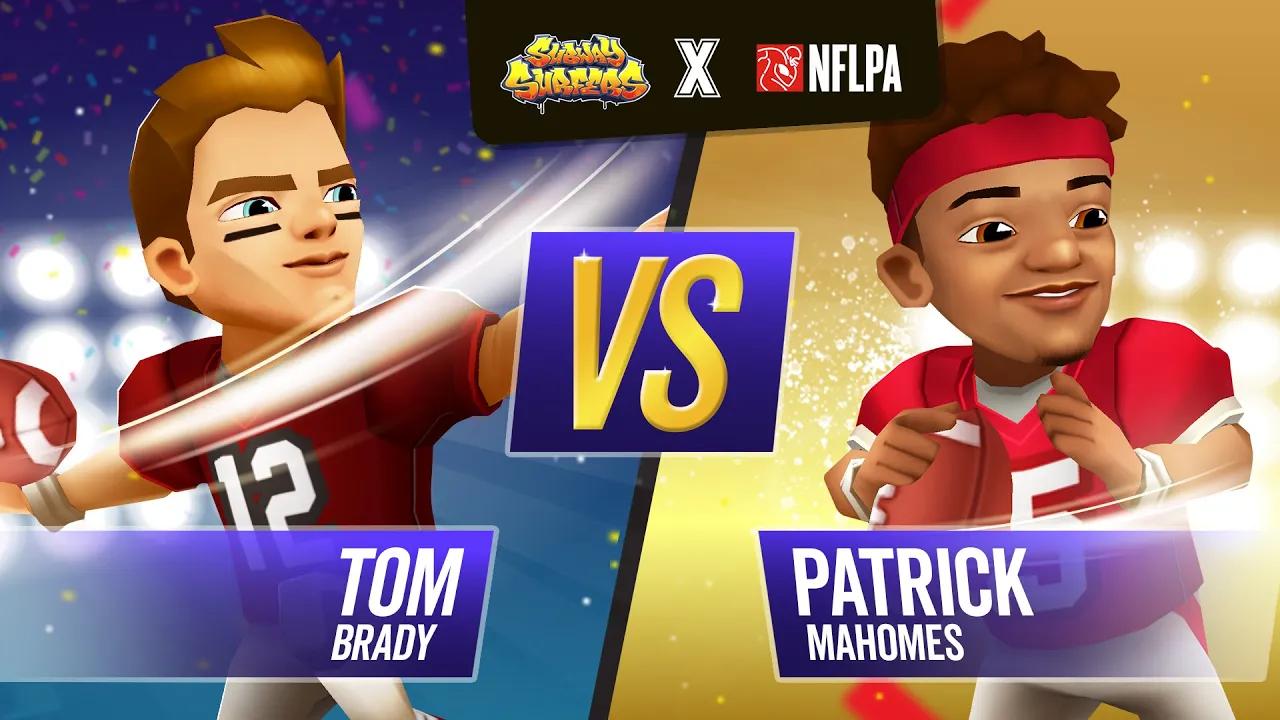 Tom Brady VS Patrick Mahomes | Versus Football Special | Subway Surfers X NFLPA thumbnail